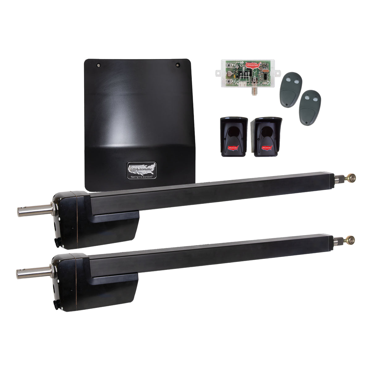 USAutomatic Ranger HD Dual-Swing Gate Operator Kit 115V | theelitegateoffers.com