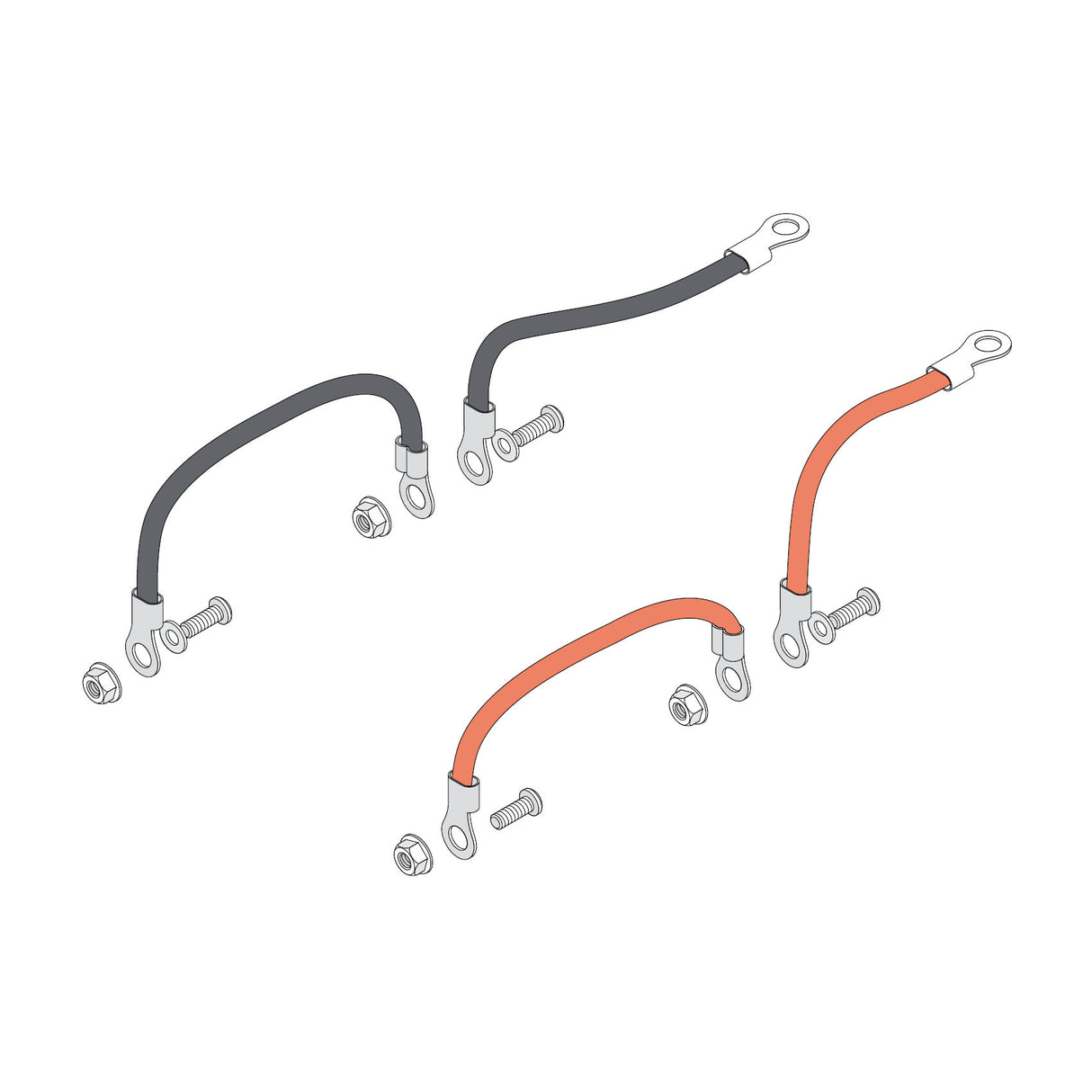 Doorking 1000-044 Battery Cable Set Replacement | theelitegateoffers.com