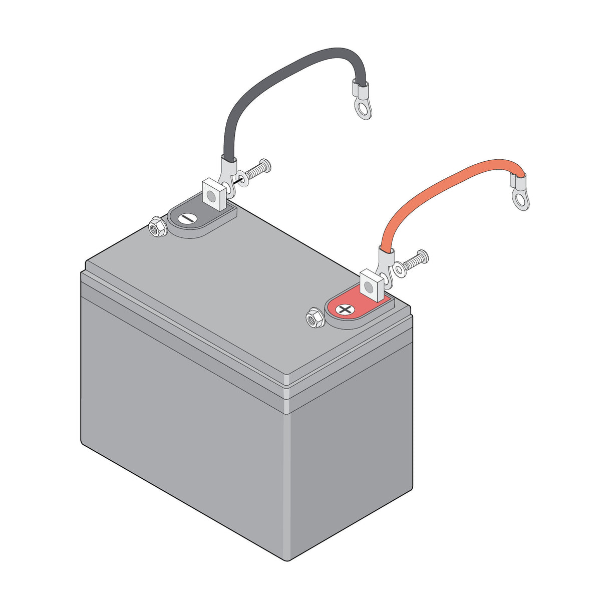 Doorking 1000-048 Inverter Battery & Cable Assembly | theelitegateoffers.com