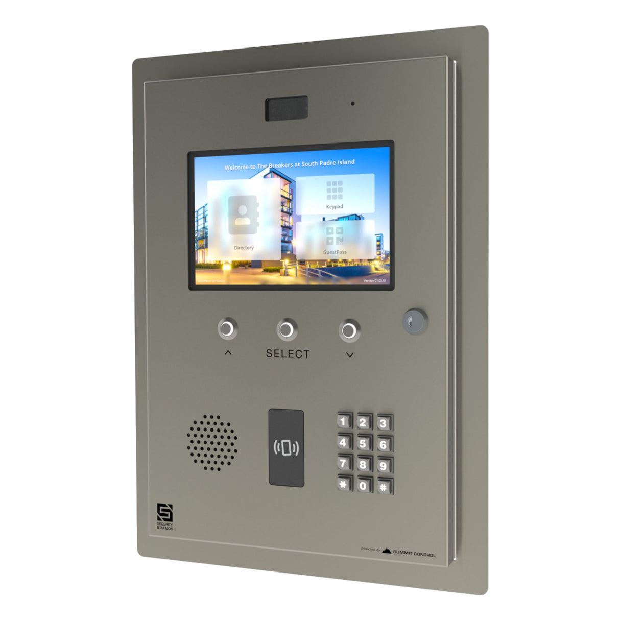 Security Brands Ascent M8 Multi-Tenant Video Intercom