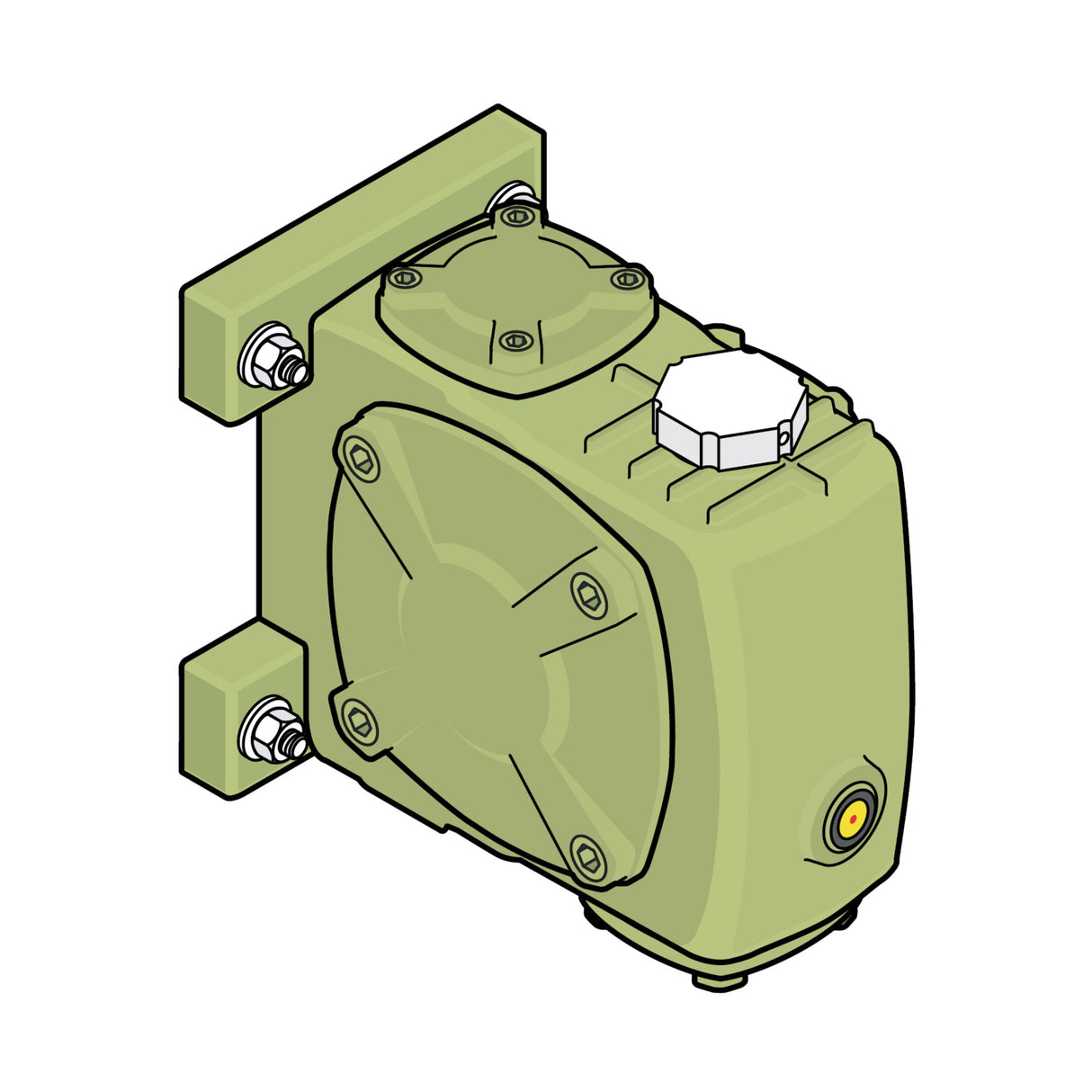 Doorking 1601-027 Replacement Gearbox