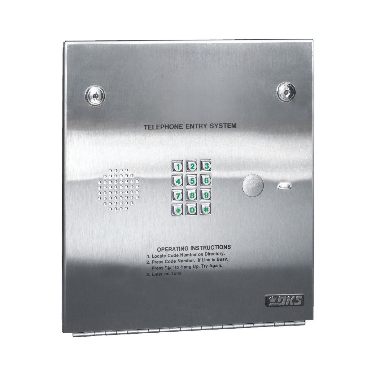 Doorking 1833-084 Flush Mount Entry System