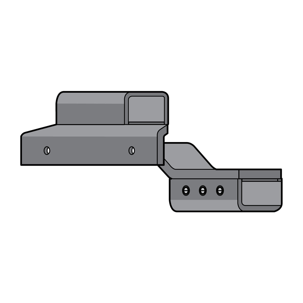 DoorKing 2600-720 Crank Arm Joint Assembly - 6500 Series | theelitegateoffers.com