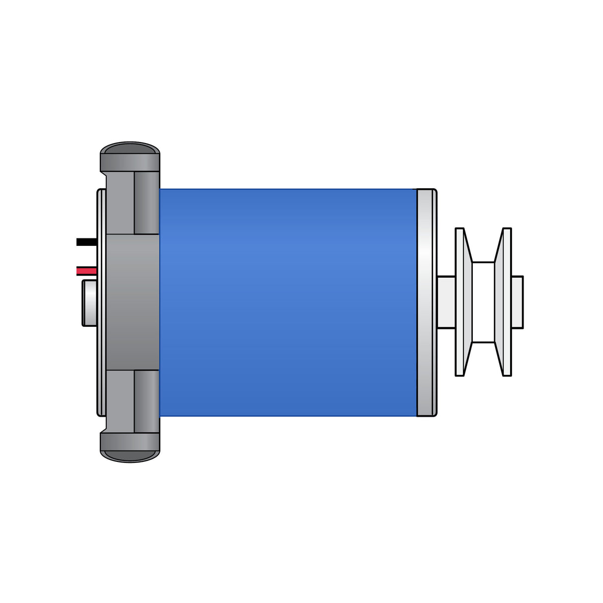 Doorking 2601-199 Drive Motor 30VDC, illustration