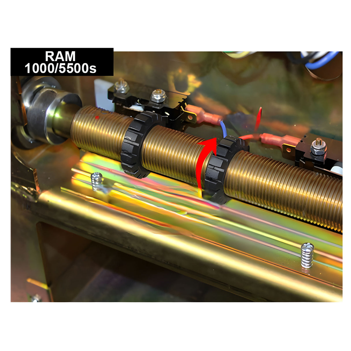Ramset 800-20-51 Limit Nut 1-Inch ID, shown installed | theelitegateoffers.com