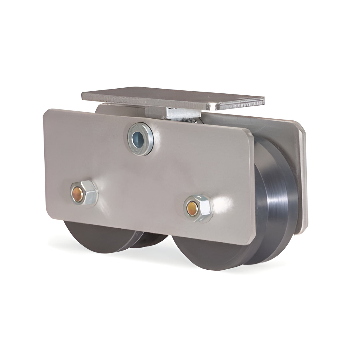 Doorking 1201-012 Tandem Uhmw V-Wheel Assembly (4")