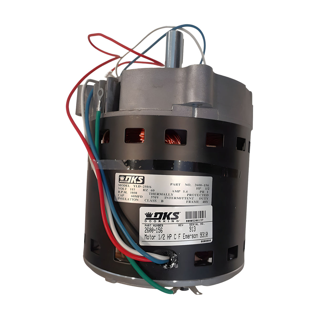 Motor Doorking 2600-156 para serie 9300 de 1/2 HP