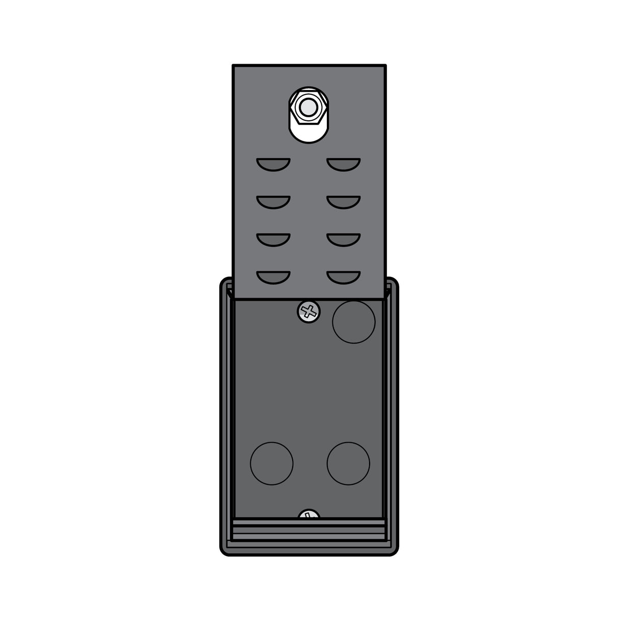 Doorking 2600-523 Vented Switch Cover, cover open