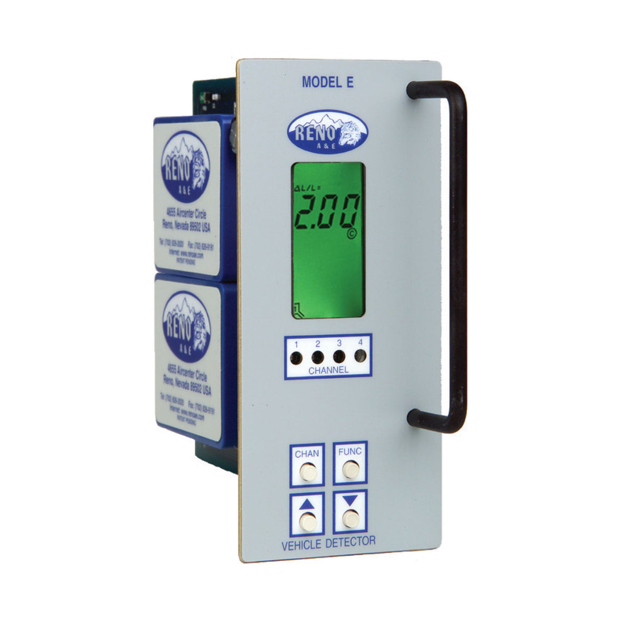 Reno E-1200 Four Channel Rack Mount Loop Detector | theelitegateoffers.com