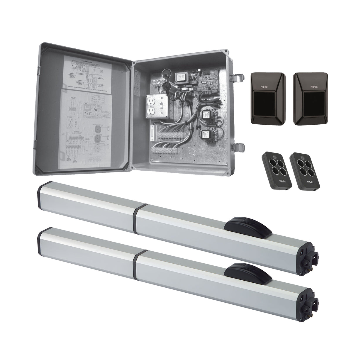 FAAC 400 Dual Swing Gate Operators | theelitegateoffers.com