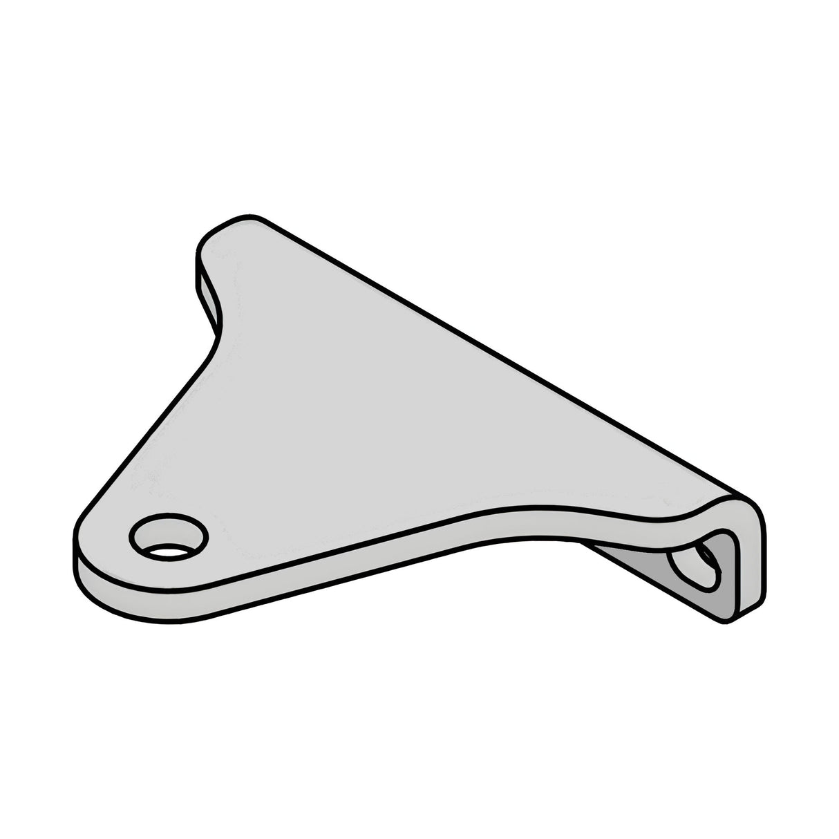 FAAC 728271 Front Mount Bracket for 412/415 Operators, illustration