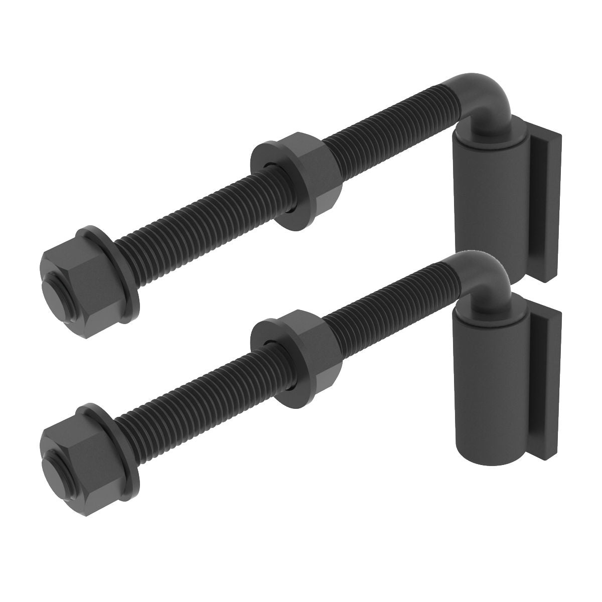 Security Brands K-GBHA700B J-Bolt Barrel Hinges 7-Inch | theelitegateoffers.com