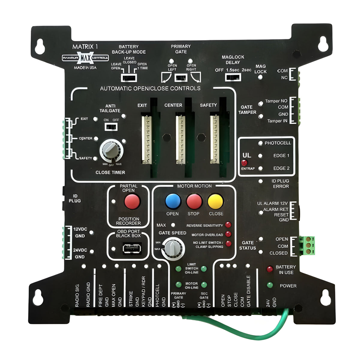 Maximum Controls Matrix 1 Control Board for Pre-2018 Operators | theelitegateoffers.com
