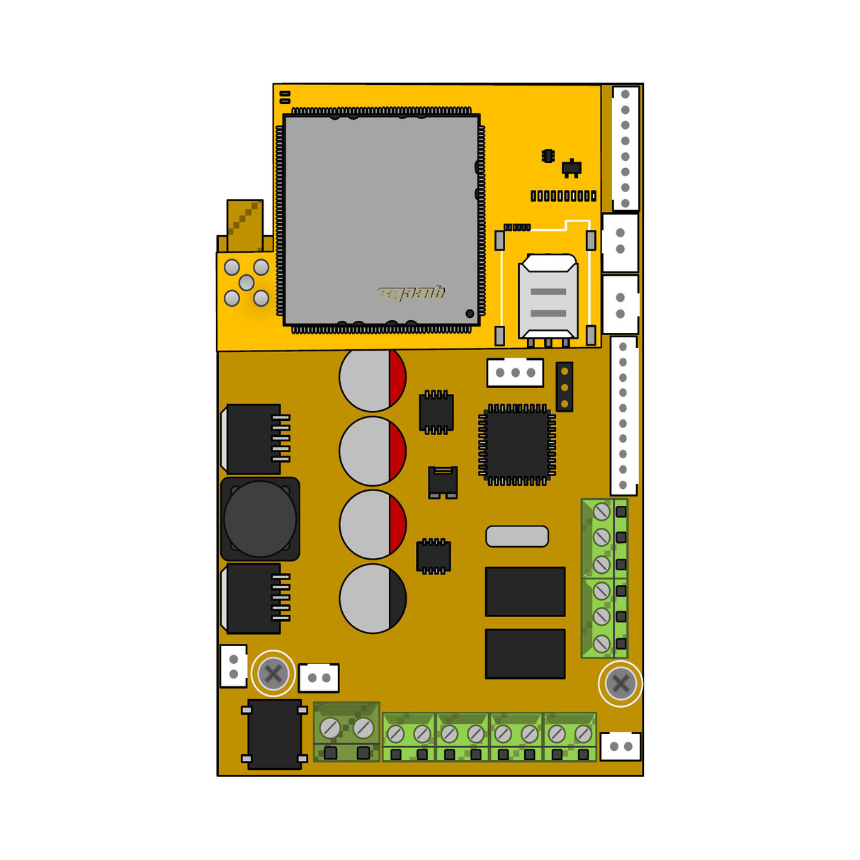 AES PRIME7-ASSY Control Board, illustration