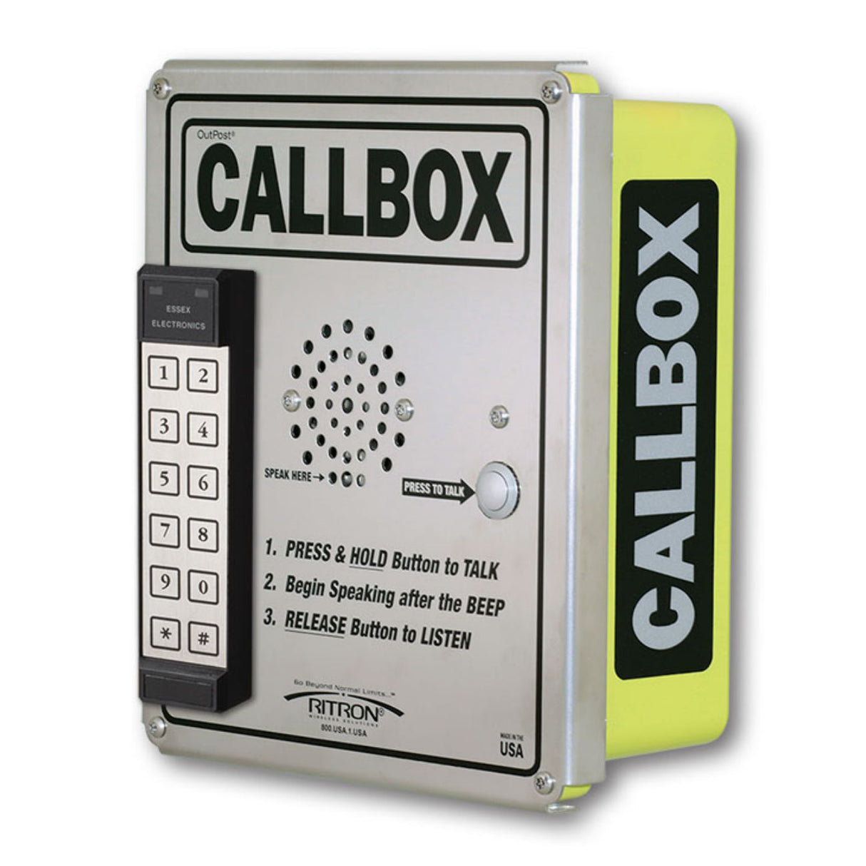 Kit de intercomunicador de radio de dos vías y control de acceso Ritron GateGuard