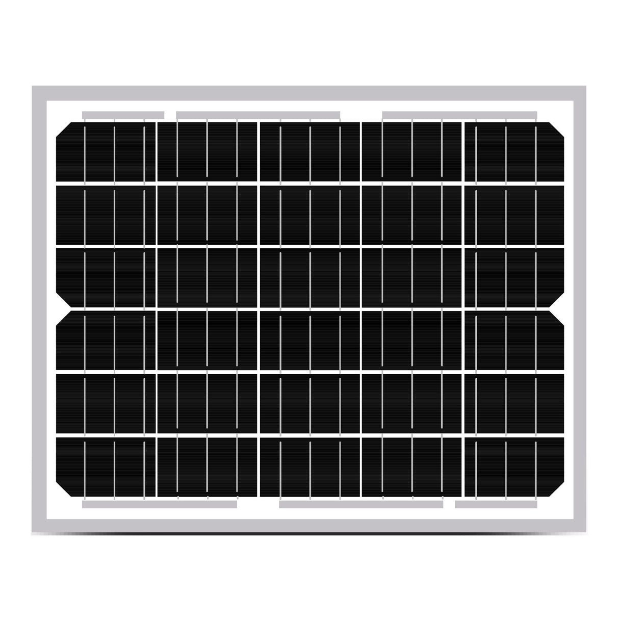 Elite 10W 12V Solar Panel for Gate Operators | theelitegateoffers.com