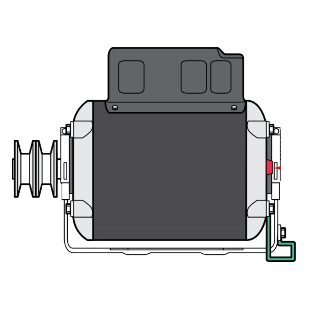 Doorking 1601-155 Motor 1/2 Hp