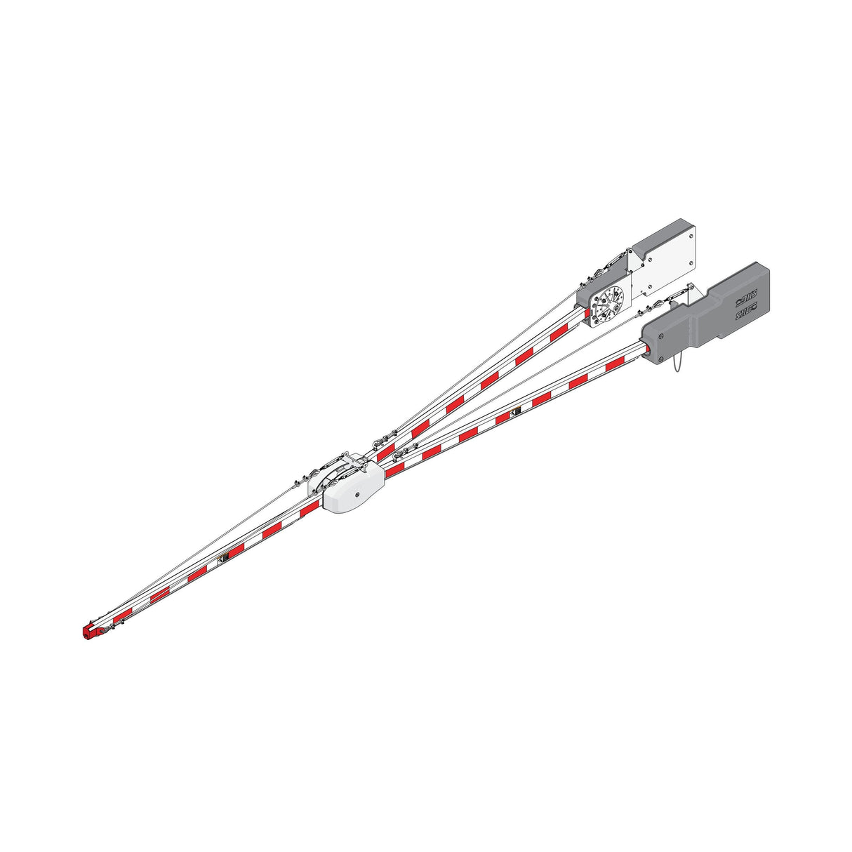 DoorKing 1602 Octagonal Barrier Arm Kits – 20, 24, 27 Ft | theelitegateoffers.com