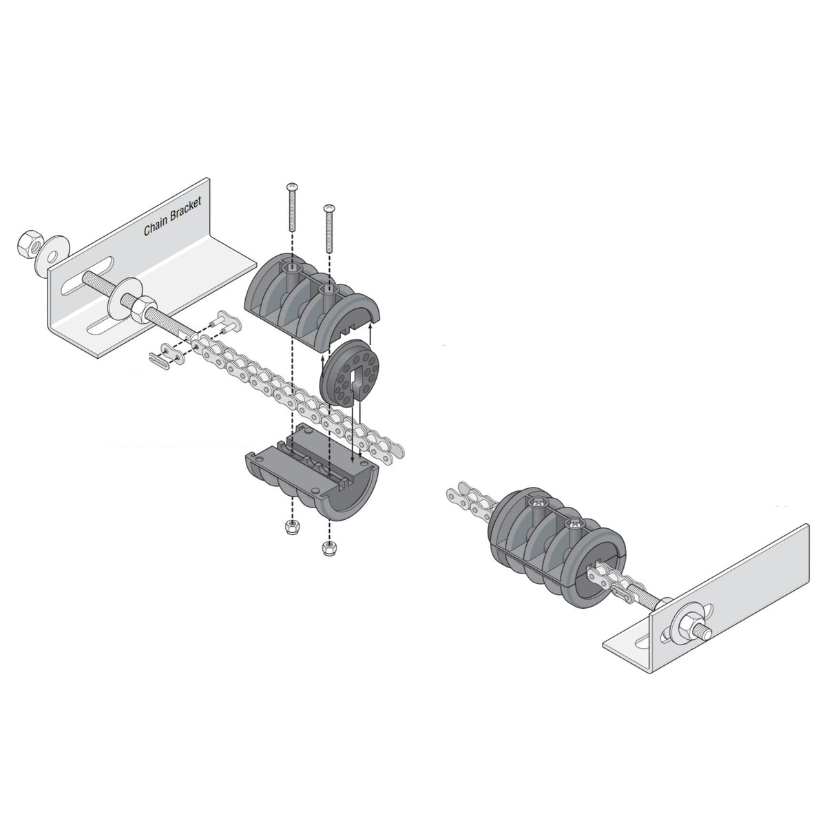 Doorking 2600-852 Gate Chain Accessory Box | theelitegateoffers.com
