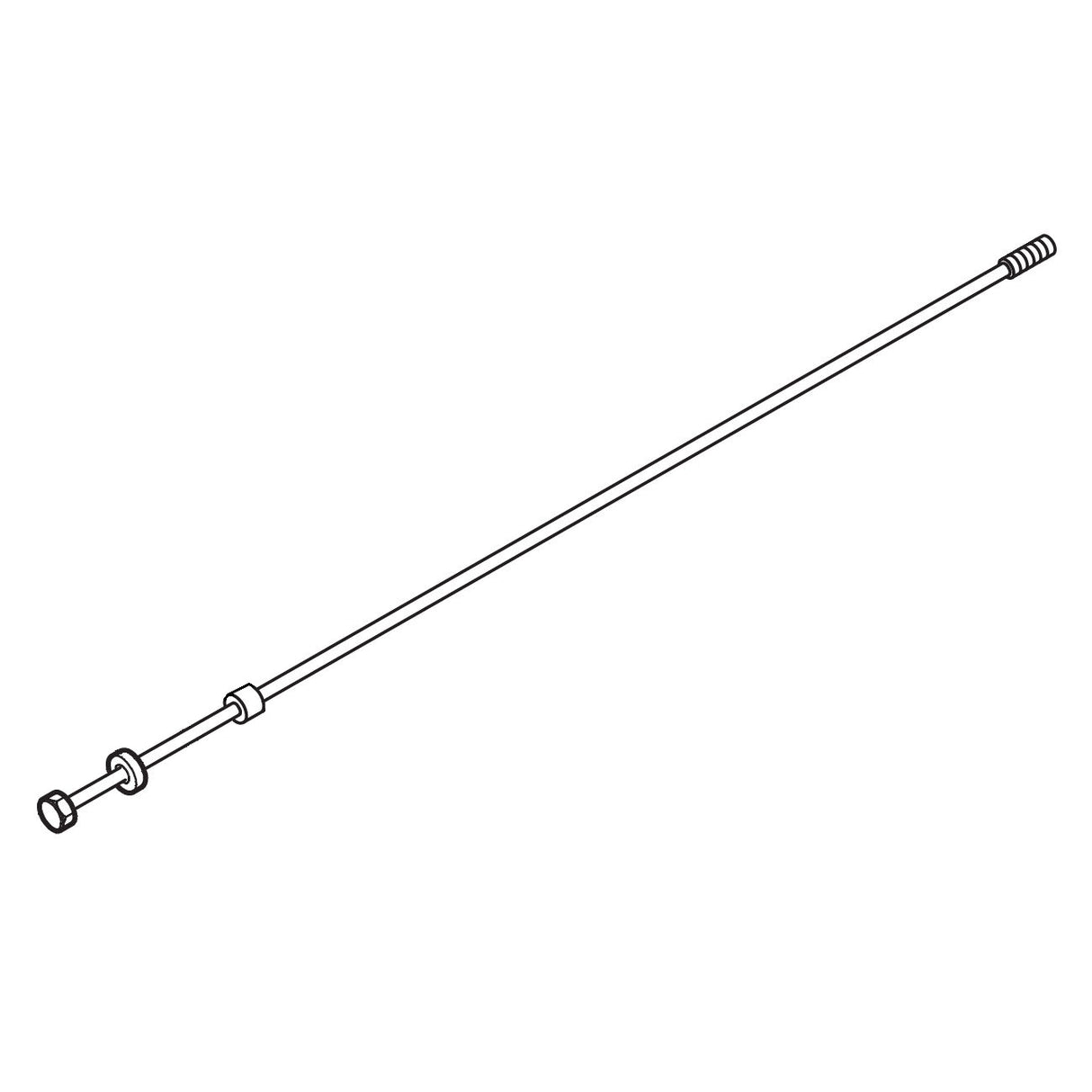 FAAC 63003328 Retract Tube and Tie Rods | theelitegateoffers.com