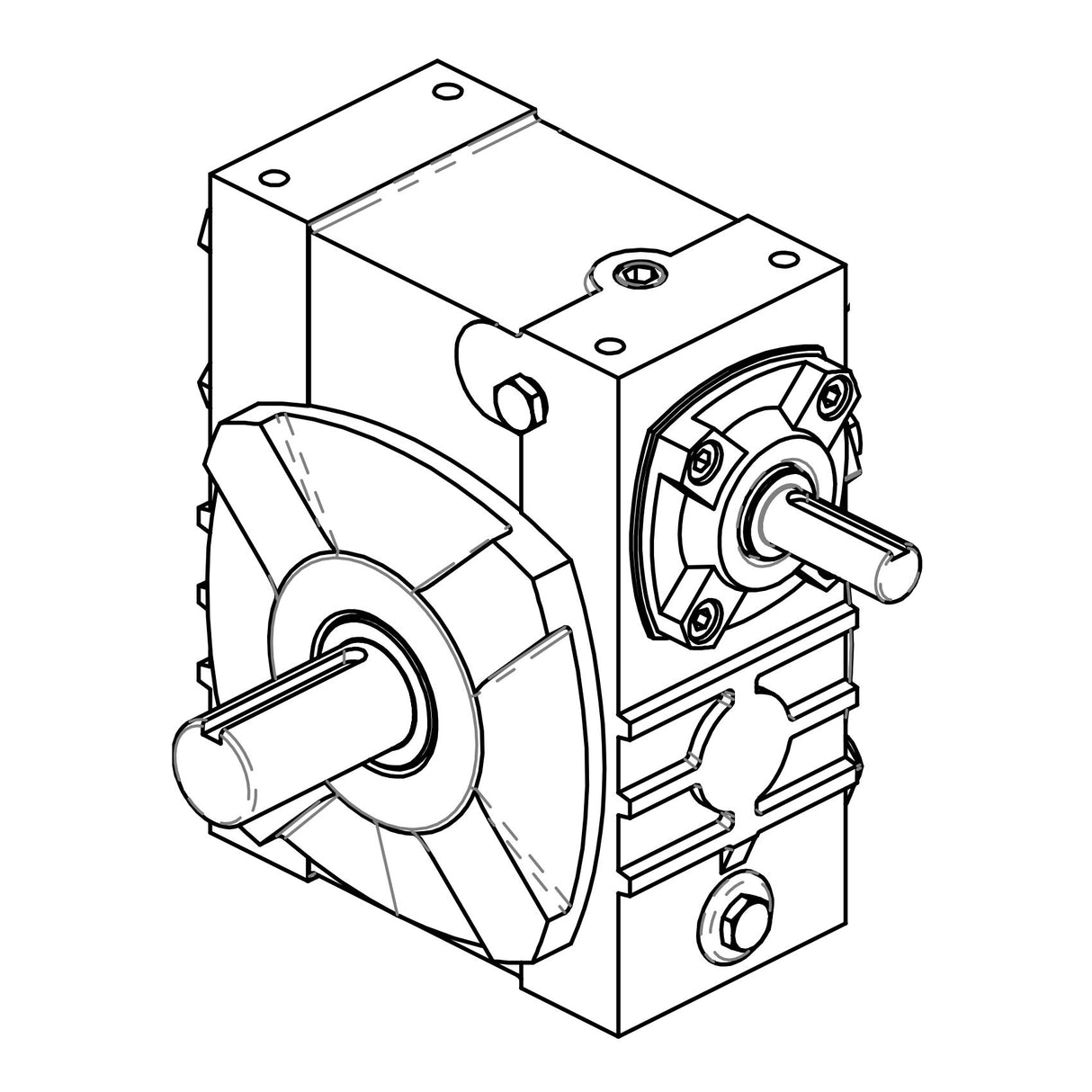 All-O-Matic GBX-175 Gearbox With Clutch 30:1 | theelitegateoffers.com