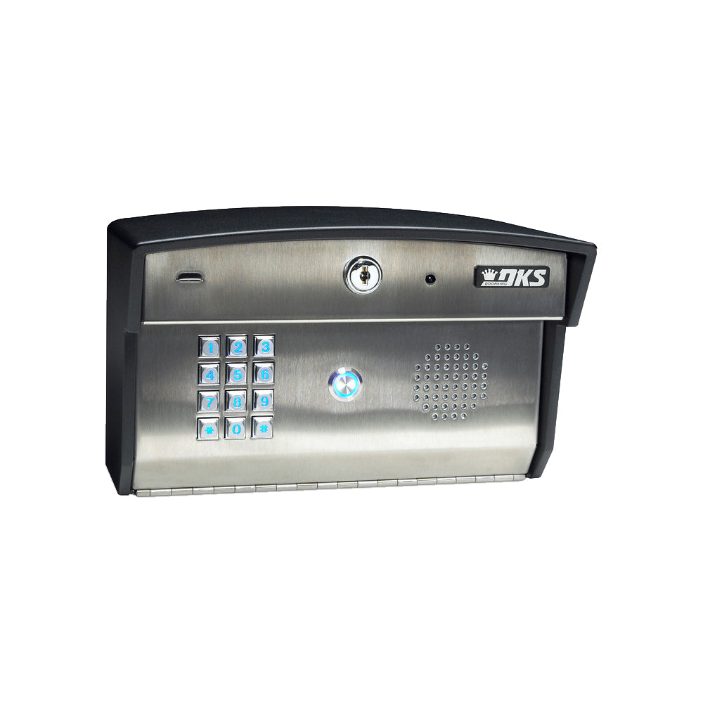 DoorKing 1812-096 Access Plus Curved Surface-Mount Telephone Entry System