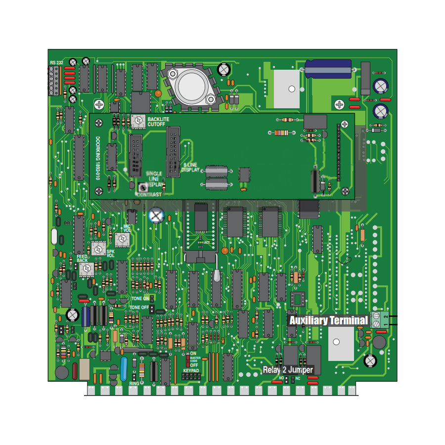 Doorking 1834-009 Control Board for 1834-089 & 1834-090 | theelitegateoffers.com