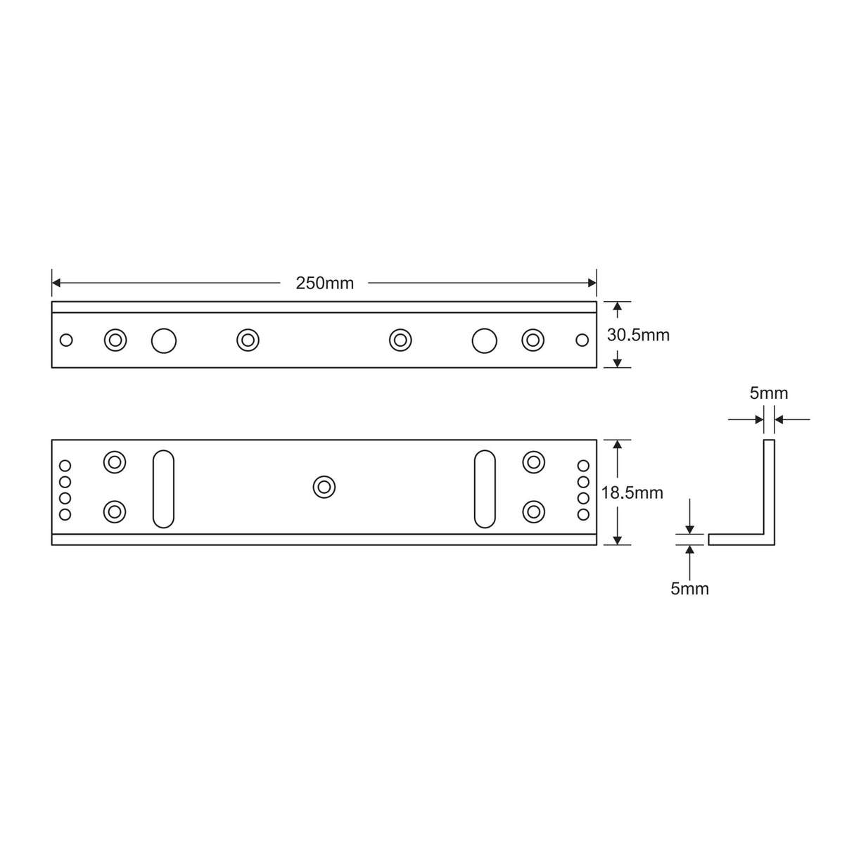 Enforcer E-941S-600/LQ Soporte en L