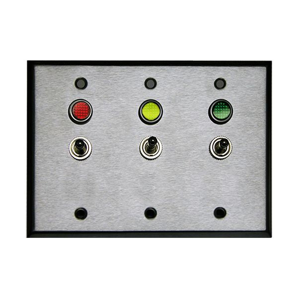 Signal-Tech Triple Gang On/Off Wall Switch with LEDs | theelitegateoffers.com