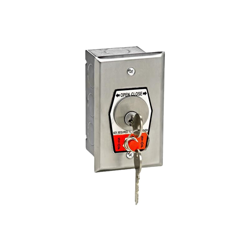 MMTC HBFS Interruptor con llave de interior con botón de parada
