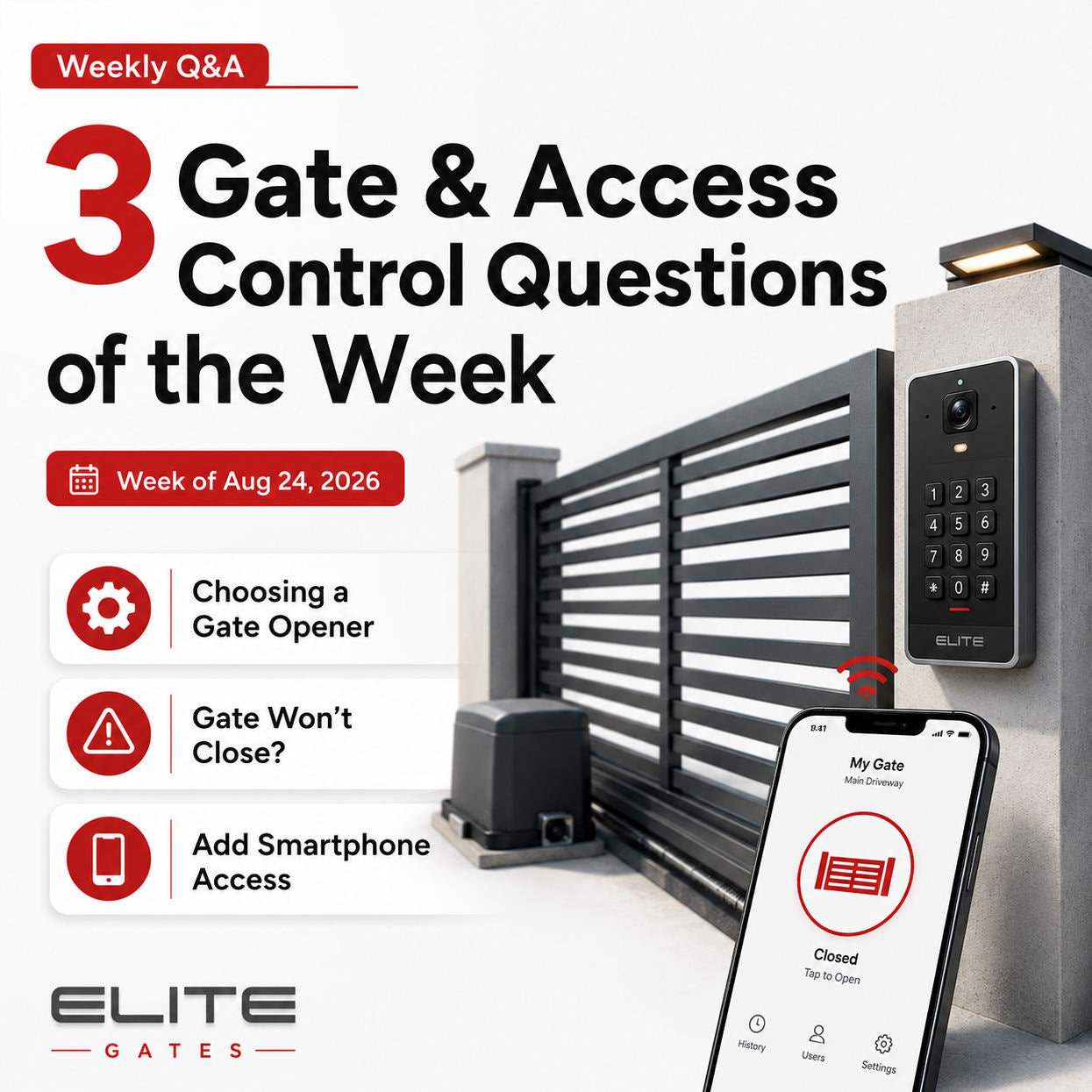 3 Gate & Access Control Questions People Are Asking This Week | theelitegateoffers.com