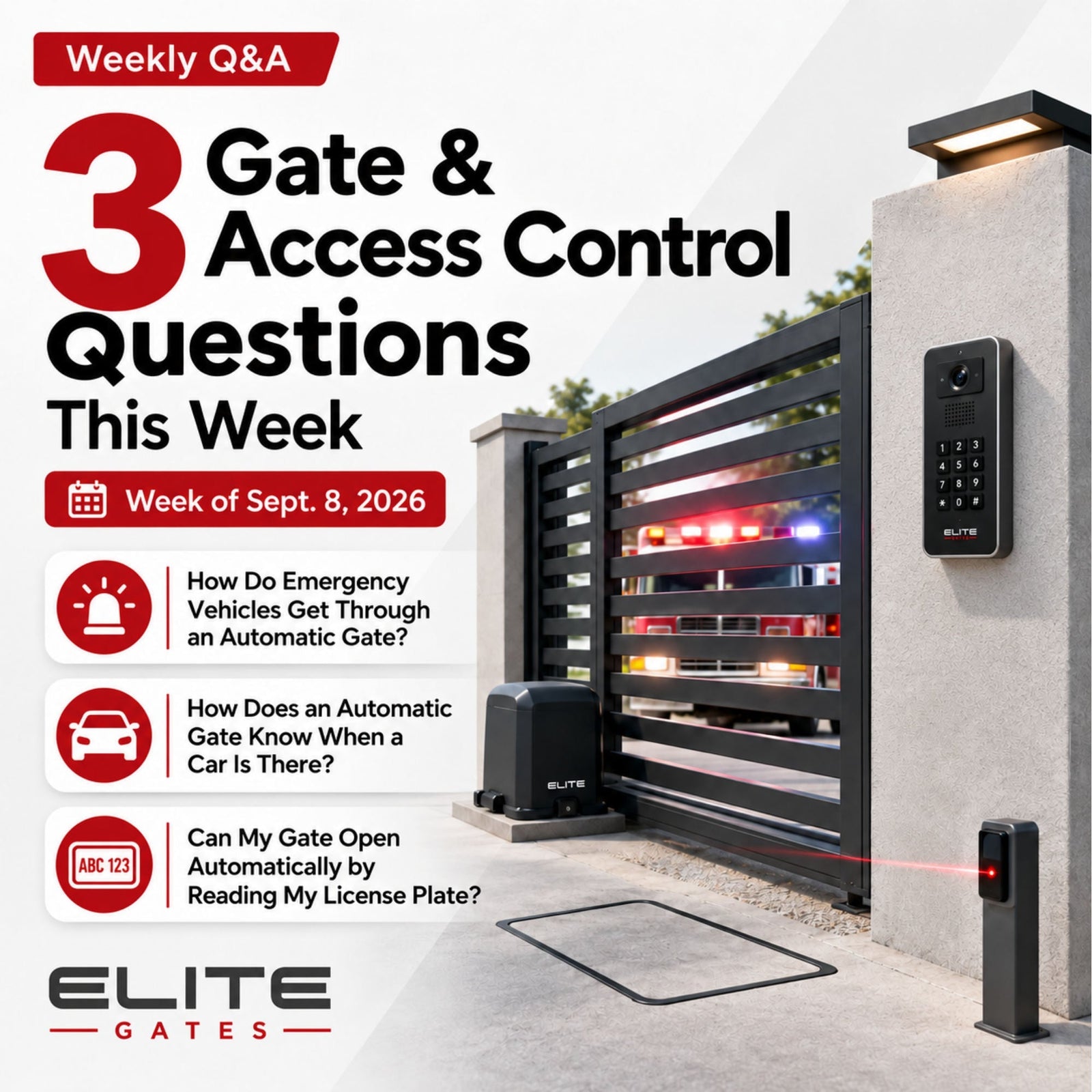 3 Gate & Access Control Questions This Week | 09/08/26