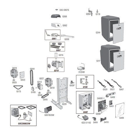 Elite Access CSW200 Replacement Parts & Accessories | theelitegateoffers.com