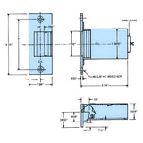 Trine 005 Electric Strikes for Wood & Iron Frames
