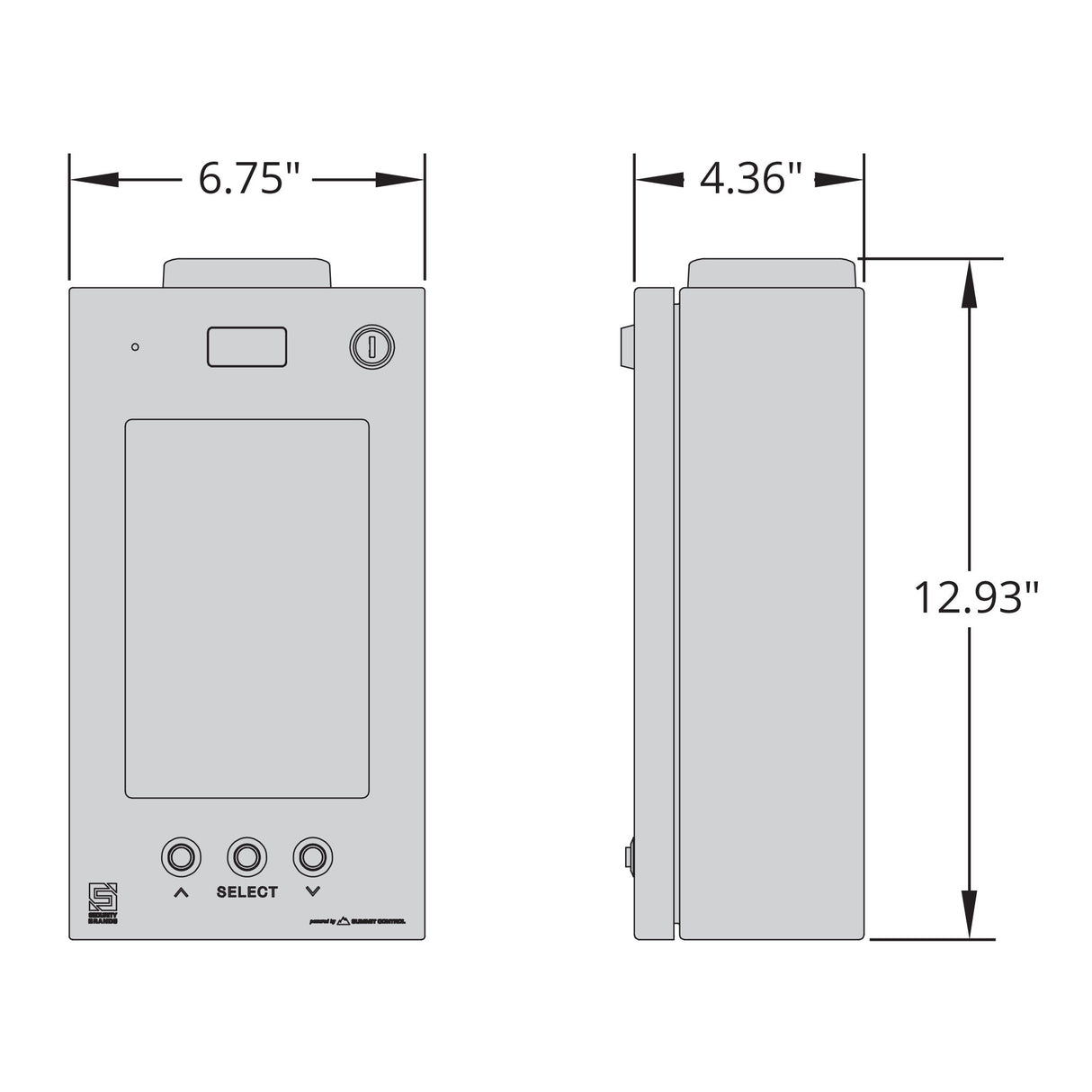 16-M3, dimensions