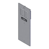 Doorking 1601-075 Door Assembly for Barrier Gate, left-side view
