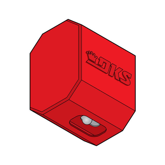 Doorking 1601-208 End Cap with Spring Lock | theelitegateoffers.com