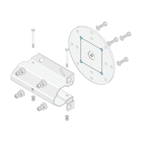 Doorking 1601-242 Standard Aluminum Arm Mounting Kit, installation how-to