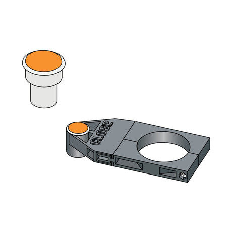 Doorking 1601-261 Switch Magnetic Sensor (Orange)
