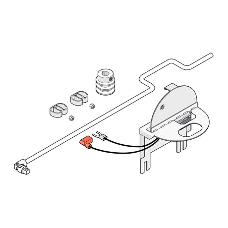 DoorKing 1601-270 Manual Release Kit for Barrier Gate | theelitegateoffers.com