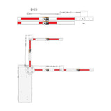 Doorking 1601-383 Plastic Folding Arm Kit