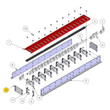DoorKing 1610-051 Plate End Cap for Traffic Spikes | theelitegateoffers.com