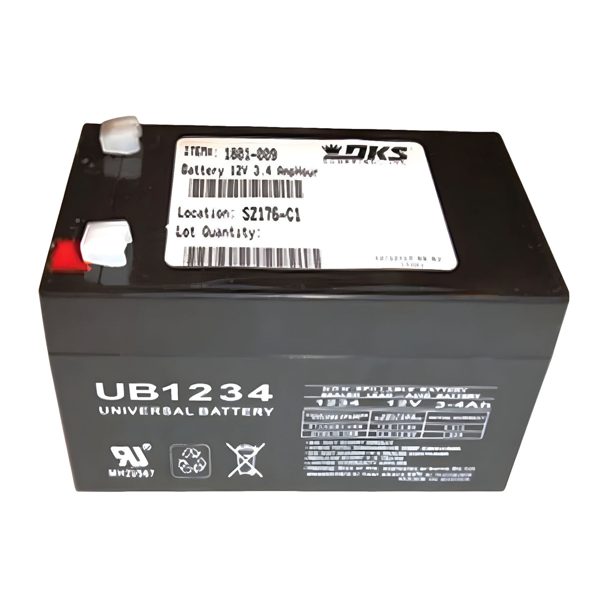 DoorKing 1801-009 Battery 12V 3.5Ah | theelitegateoffers.com