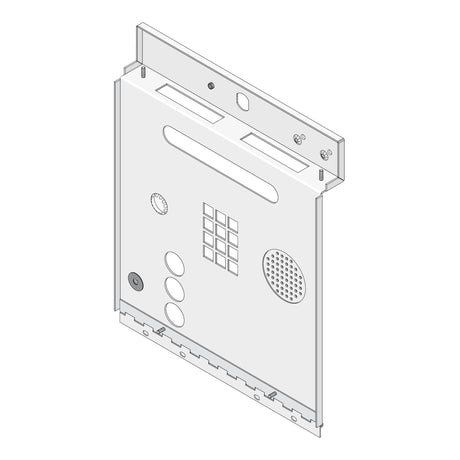 DoorKing 1814-053 Surface Mount Faceplate for 1835 | theelitegateoffers.com