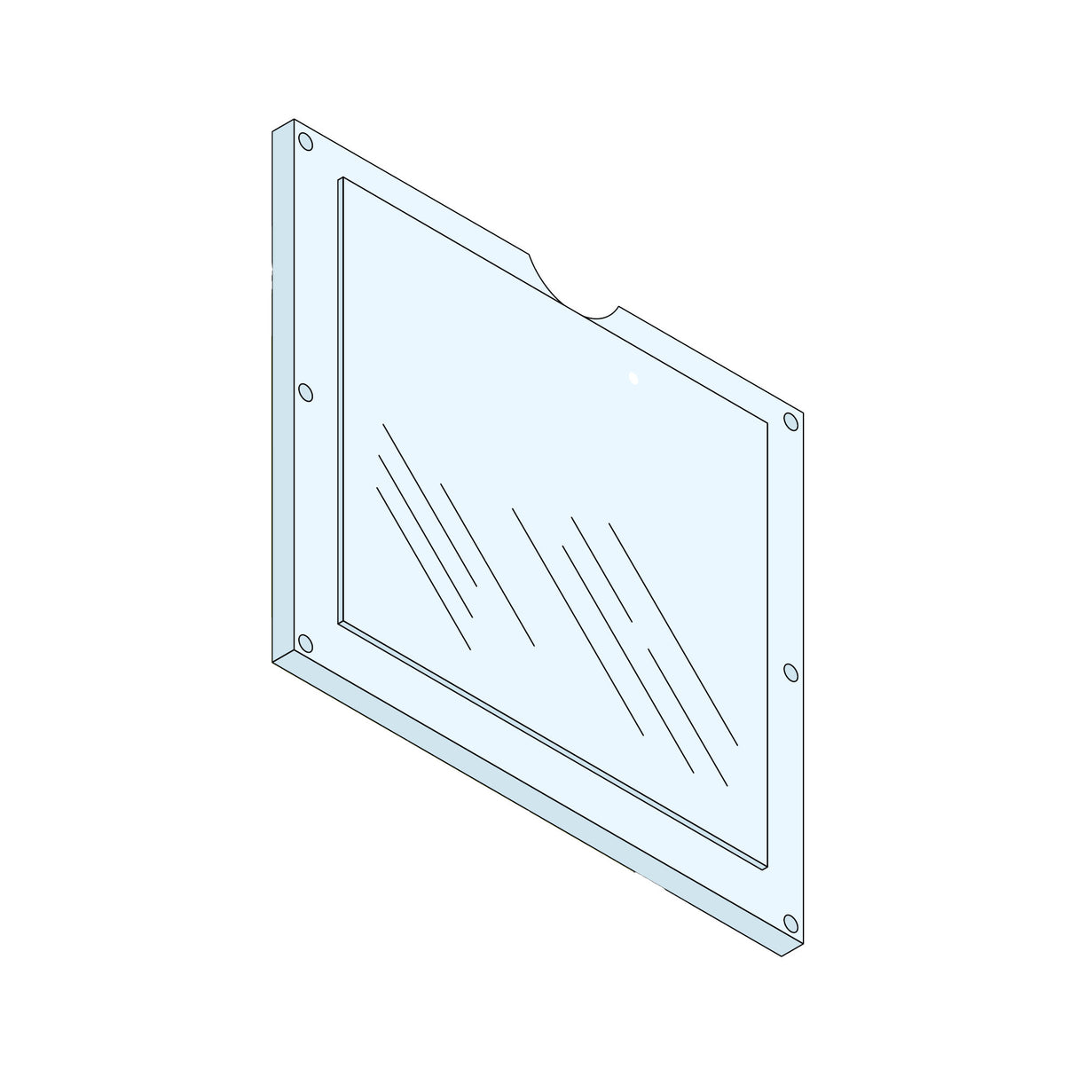 Doorking 1817-004 LCD Cover for 1837 Display | theelitegateoffers.com