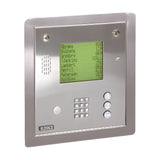 Doorking 1837-084 Flush Mount Telephone Entry, shown with trim