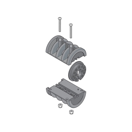 Doorking 2600-271 Chain Stop, parts breakdown
