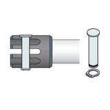 DoorKing 2600-541 Front Mounting Pin for 6002, illustration