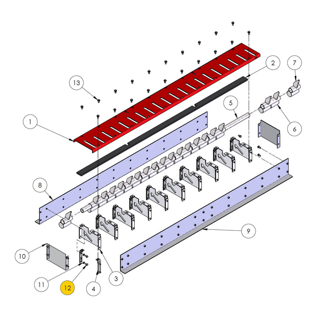 DoorKing 2615-128 Hex Bolt for Traffic Spikes | theelitegateoffers.com