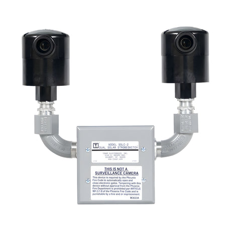 Tomar 2795-2 Dual-Zone Strobeswitch, front view, shown without power supply